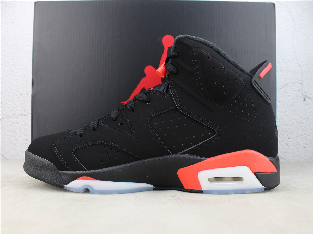 LJR Batch Air Jordan 6 Retro Black Infrared 384664 060